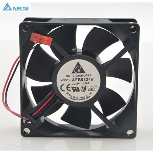 For delta AFB0824M 8025 24V 0.10A 8CM for delta inverter converter cooling fan