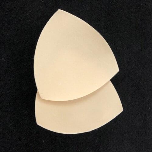 1Pair Swimsuit Padding Inserts Women Clothes Accessories Foam Triangle Sponge Pads Chest Cups Breast Bra Inserts Chest Pad