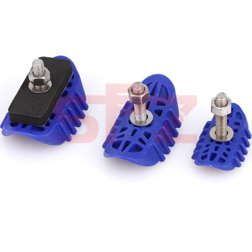 Blue Plastic 1.60'' 1.85'' 2.15'' Rim Wheel Tire Lock Tyre for Motorcycle Motocross Enduro Dirt Pit Bike