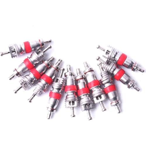 10/100Pcs Automobile Tyre Valve Stem Core For Car Vehicle Repair Accessories Universal Auto Fit Adapter