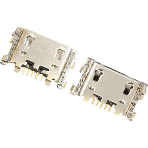 100Pcs Charging Port Plug Micro Dock USB Charger Connector For LG K20 2019 K8Plus K8 Plus OPPO A5 A3S C1 Realme 2 Realme2 Pro