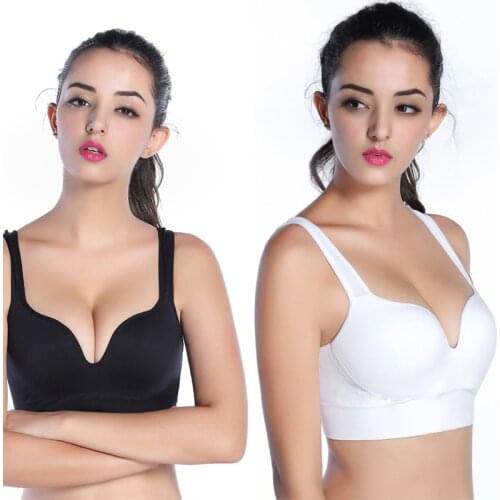 2PCS Women Sports Bra Racerback Seamless Wireless Bras Sleep Top Tank Female Sport Bra Push Up Sports Bras