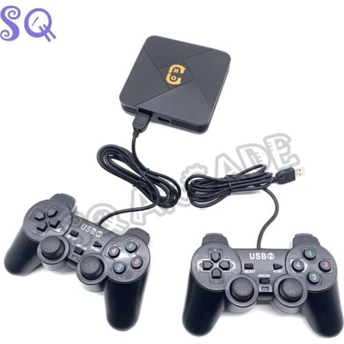 2021 Console HD WiFi TV Box Video Game Player For PSP/PS1/N64/DC 3D Games Built-in 20+ Emulators 5600+ Games