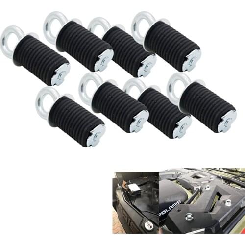 FOR Polaris Lock & Ride ATV Tie Down Anchors for RZR, Sportsman and Ace - Set Lock and Ride Type Anchors by GripPRO ATV Anchors