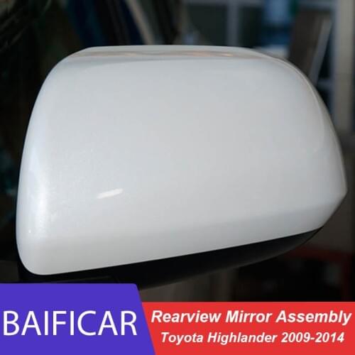 Baificar Brand New High Quality Rearview Rear View Side Door Mirror Assembly Electric 7 3 Wire For Toyota Highlander 2009-2014