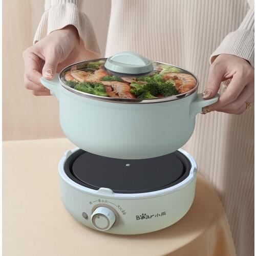 Electric Hot Pot Split Type Electric Hot Pot 2.5 Liters Multi-function Noodle-shabu-shabu Non-stick Pot