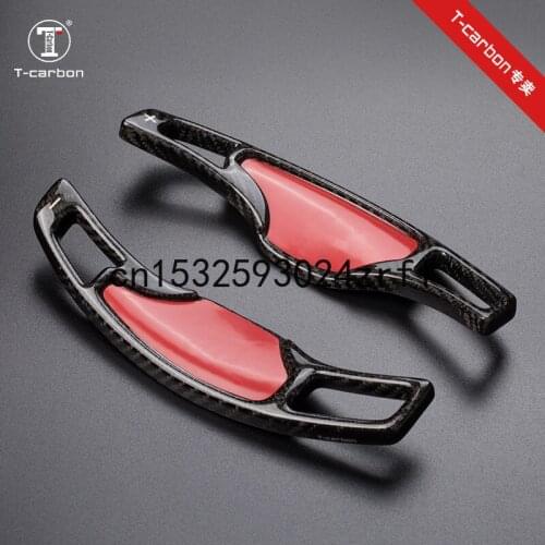 For Cadillac XTS XT4 XT5 ATSL CT6 CT5 CT4 Carbon Fiber Steering Wheel Shift Paddles Accessories