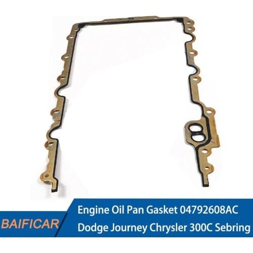 Baificar Brand New Genuine Engine Oil Pan Gasket 04792608AC For Dodge Journey Chrysler 300C Sebring