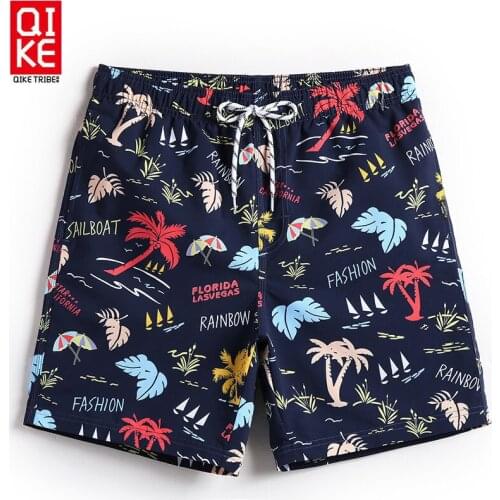 Sports Casual Swimwear Men Riding Off The Beach Men Swimwear Fashion Breathable Bathing Suit Men Loose Five Pants Man Swimsuits