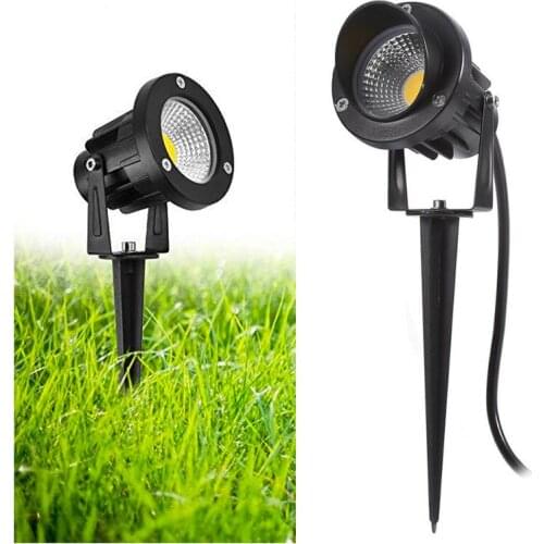LED Garden lighting 3W 5W 7W 10W Outdoor Landscape Lawn Lamp Waterproof Lighting Led Light Garden Path Spotlights AC220V DC12V