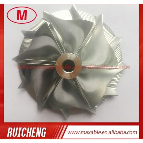 TD04HL 49189-43400 1401-404-425 40.68/56.02mm 6+6 blades turbo billet/milling/aluminum 2618 compressor wheel