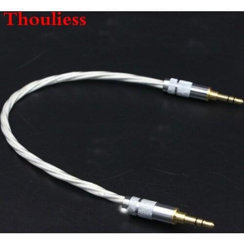Thouliess HIFI 3.5mm Jack Stereo Aux Cable Hi-end Nordost odin 3.5mm Male to Male Audio Cable