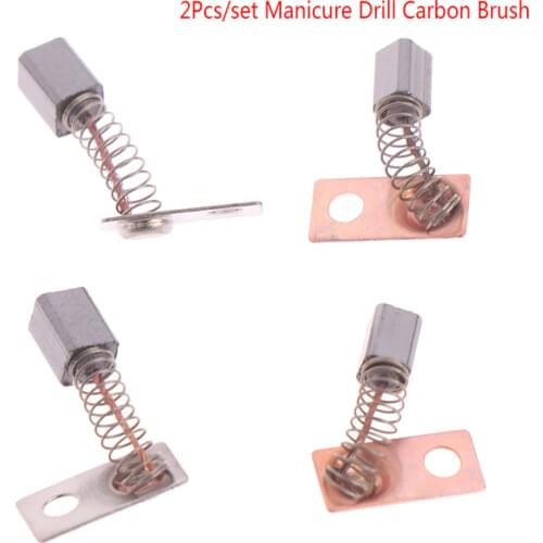 NEW 2pcs Carbon Brush Strong 210 102L 105L 90 204 Handle Carbon Brush All Strong Universal Manicure Drill Accessory