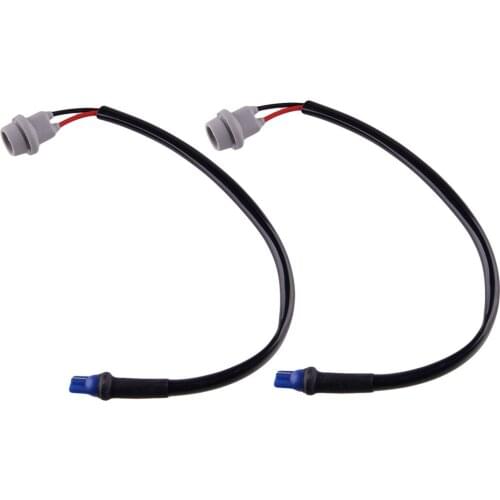 2Pcs T10 Extension Wiring Harness Adapter Sockets Universal For Car 168 175 194 W5W 2825 921 Working Light Bulbs