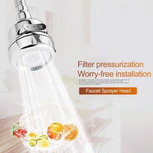 Water Faucet Bubbler Home Faucet Saving Tap Water Saving Bathroom Shower Head Filter Nozzle Water Saving Shower Sprays