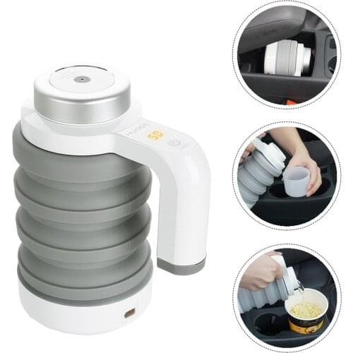 1pc Electric Water Heater Kettle Practical Thermo Jug General Car Mounted Kettle