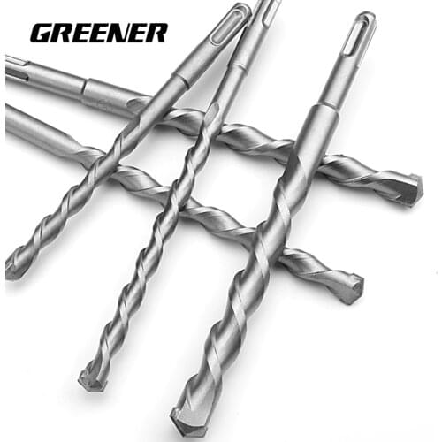 Round handle electric hammer bit Masonry Drill Bits Tungsten Carbide Tipped Concrete Brick Stone 1pc Power Tool Accessories