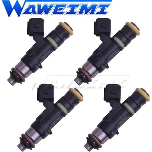 WAWEIMI 4x CNG Fuel Injector Nozzle OE 0280158829 For Methane GAS petrol e85 racing