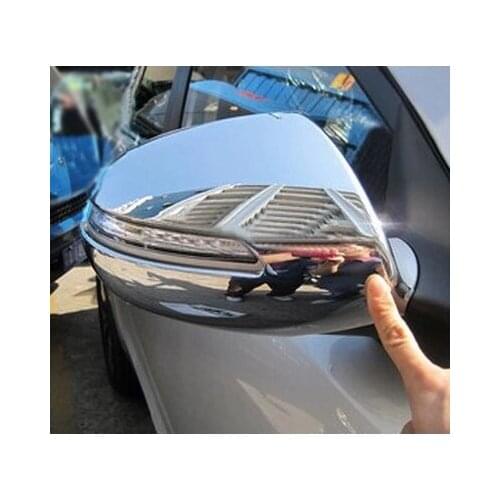 ABS Chrome Rearview mirror cover Trim/Rearview mirror Decoration for KIA Sportager 2011-2016