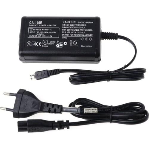 New For Canon CA-110 CA-110E Adapter Charger Power Supply For HF R26 R205 R200