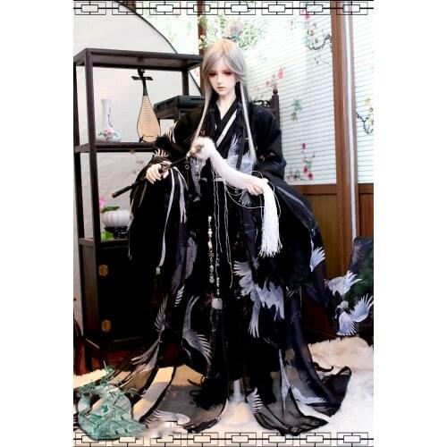 1/4 1/3 scale BJD clothes ancient costume dress Hanfu for BJD/SD MSD SD13 SSDF ID72 HID strong Uncle doll accessories C0209