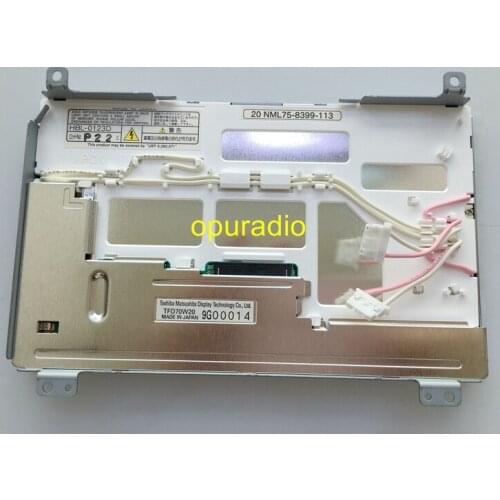 Original TFD70W24 LCD Module display without touch screen monitor for MK3 CTS NAV Module DEN$SO SatNav car audio Navigation