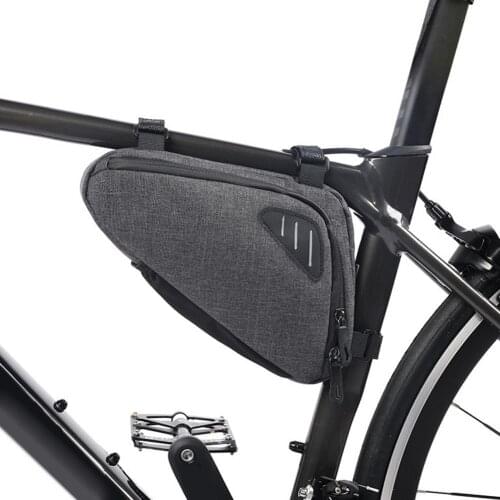 Travel Waterproof Front Tube Frame Bike Bag Bicycle Pouch Cycling Accessories Waterproof Reflective Portable