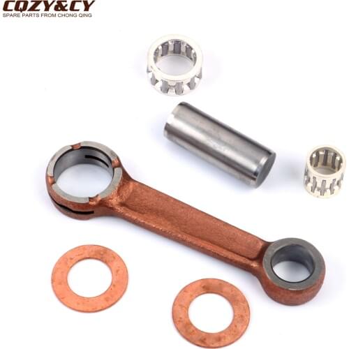 Motorcycle Crankshaft Connecting Rod for Rieju Mrx50 RR50 RS-1 Evolution50 RS2 50 Spike 2 50cc AM6 2 Stroke