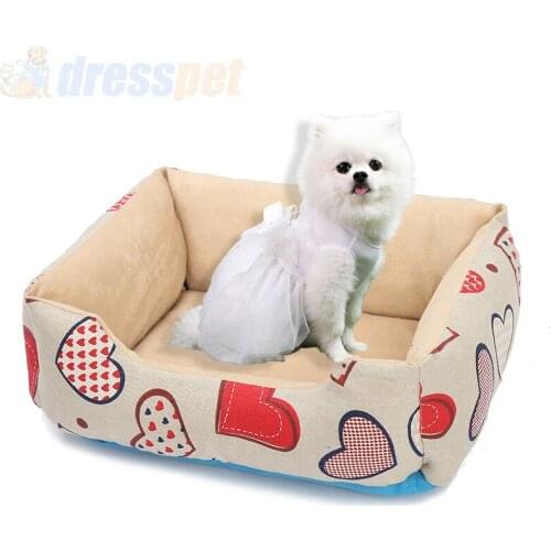 Pet Dog Bed Removable and Washable Dogs Kennel Beds Soft Material Warm Winter Nest Cozy Baskets For Cat Puppy Pets 60M*45CM