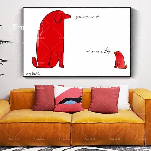 Embelish Modern Home Decor Wall Art Pictures By Andy Warhol Artworks HD Print On Canvas Oil Painting Bedroom Large Size Posters