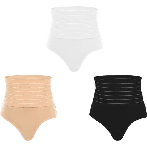 Women High Waist Shaping Panties Breathable Body Shaper Slimming Tummy Underwear Butt Lifter Seamless Panties Shaperwear