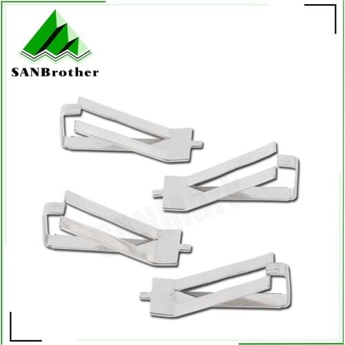 4/8/12Pcs Stainless Steel Glass Heated Bed Clip Clamp 3D printer parts Heatbed clip For UM Build Platform Retainer