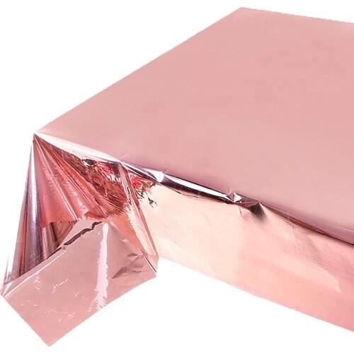 108*40in 108*54in Rose Gold Party Decor Wedding Valentines Day Decor Bride To Be Bride Team Roes Gold Tablecloth Adult Favor