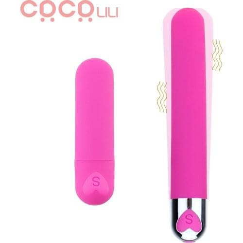 10 Speed Bullet Vibrator Dildo Vibrators AV Stick G-spot Clitoris Stimulator Mini Sex Toys for Women Maturbator Sex Products