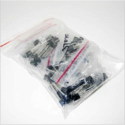 18valuesX10pcs=180pcs 2N2222 S9012 S9013 S9014 A1015 C1815 S8050 S8550 TO-92 Transistor Assorted Kit for arduino