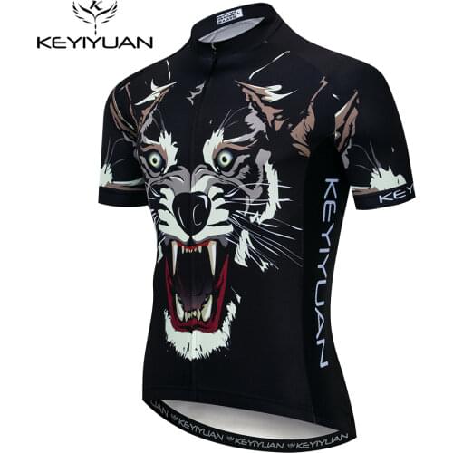 2021 Keyiyuan Cycling Jersey Mtb Bicycle Clothing Quick Dry Bike Wear Clothes Short Maillot Roupa Ropa De Ciclismo Hombre Verano