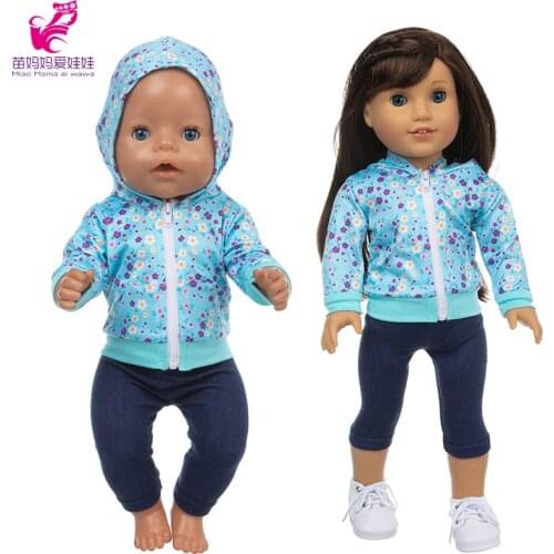 43cm baby doll clothes jacket 17 inch doll boy blue coat Nenuco Ropa y su Hermanita 18 inch girl doll clothes jacket