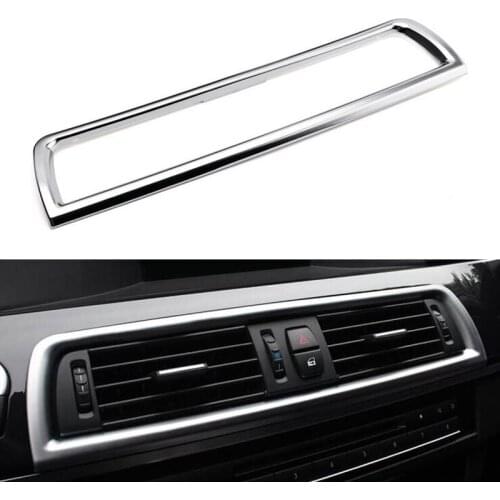 ABS Central Console Air Condition Vent Outlet Cover Trim Frame for bmw 5 series F10 2011-2014 Car Styling Auto Accessorie