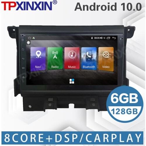 6+128G For Land Rover Discovery 4 Android 10 car stereo radio Bluetooth multimedia player GPS Navigation Carplay Head Unit DSP