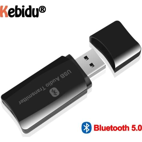 Wireless Bluetooth 5.0 USB Adapter Bluetooth Transmitter Receiver Bluetooth Audio Receiver 3.5mm AUX Music Adapter Car Kit