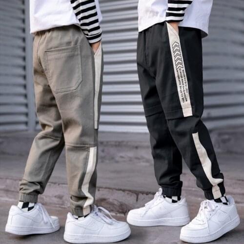 Boys Pants Sport 2020 New Boys Trousers Fashion cotton Casual Kids Pant Teenage Children Clothes For Boys 4 5 6 8 10 12 14 Year