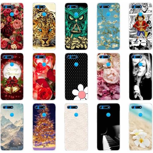 Case For Huawei Honor View 20 V20 Case 6.4'' Cartoon Protective Cover For Honor View 10 V10 phone cases shells bags