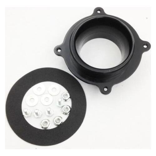 Black Motorcycle Air Filter Intake Adapter Fit Fit for Yamaha YFZ450 ALL YEAR
