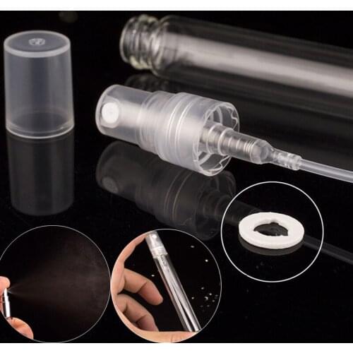 Spray Bottle 10 Ml Transparent Glass Perfume and Essential Oi Bottle Spray Sample Bottle Mist Sprayer Atomizer Perfume Bottle