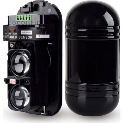 Infrared Detector Intrusion Alarm Burglar Alarm Photoelectric Dual Beam Perimeter Fence Window Outdoor