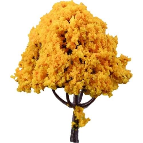 1 Pcs Mini Garden Ornament Miniature Resin Tree Figurine Craft Plant Pot Fairy Garden Decor Supply