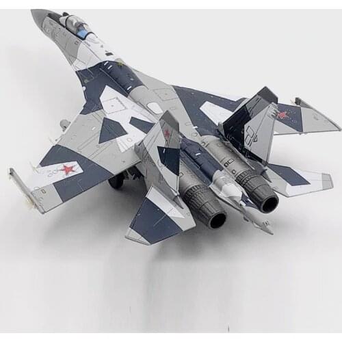 Jason TUTU Aircraft model Plane Russian Air Force fighter Su 35 airplane Alloy model diecast 1:100 scale metal Planes