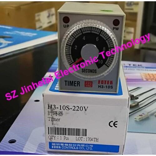 Authentic original H3-10S H3-10S-220V FOTEK Time relay