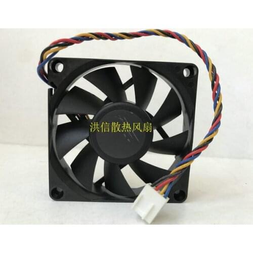 Original 7015 KDE1207PHVX 12V 3.8W 7CM 4 line maglev fan