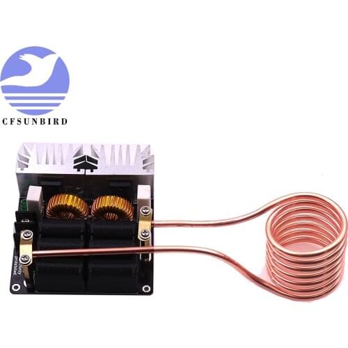 CFsunbird 1Set 20A 1000W 12V-48V ZVS Low Zero Voltage Induction Heating Board Module Flyback Driver Heater High Power For DIY